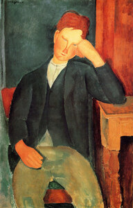Modigliani - Peasant boy -2-